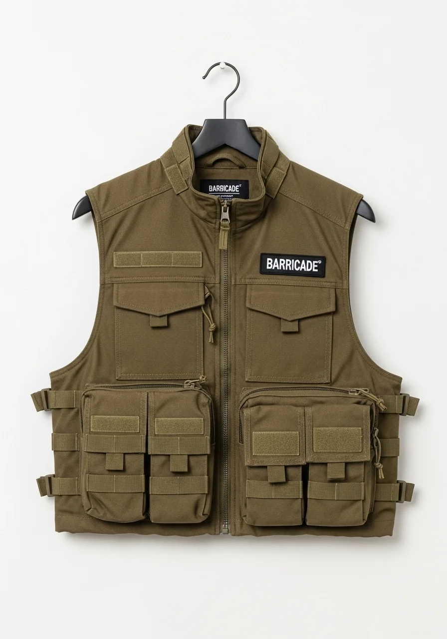 Barricade Tactical Canvas Vest.800Z