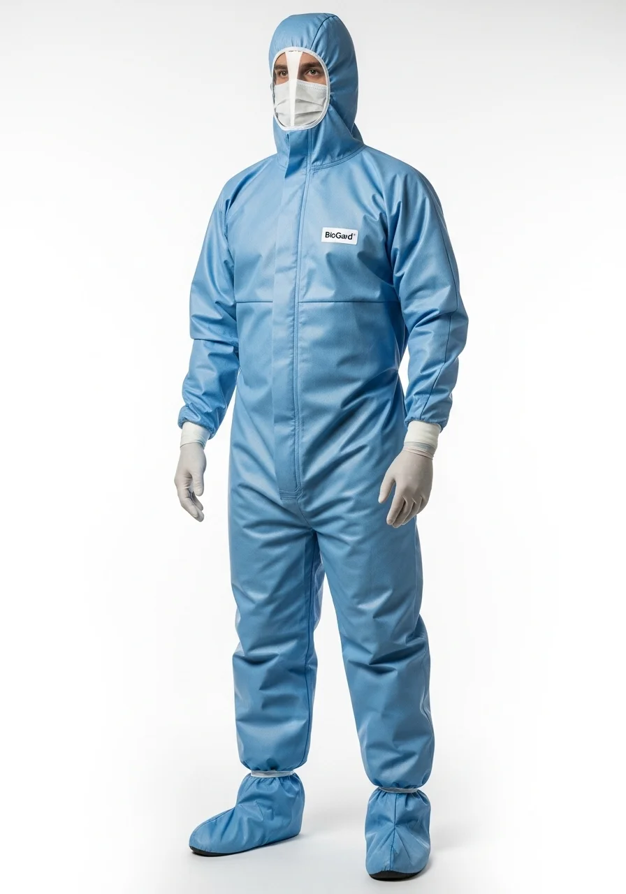 BioGard Isolation Suit.