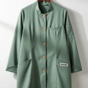 EcoChef Organic Cotton Coat..