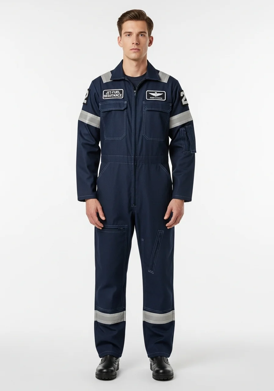 JetFuel Resistant Coveralls.